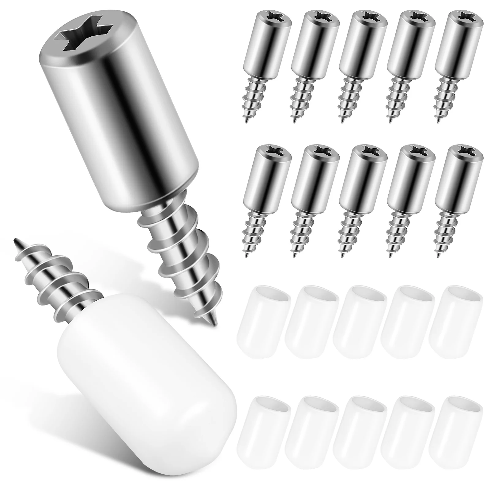 

50 Pcs Shelf Support Pegs Self Tapping Screws Shelf Support Pegs Metal Screws Shelf Pins Cabinet Shelf Clips Hardware