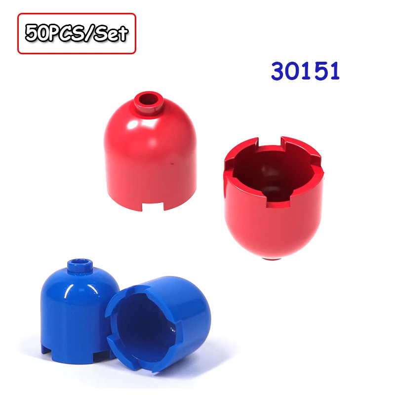 

50 шт./компл. 30151 технологические строительные блоки, детали 2x2x1 2/3, конусообразный купол, собранные развивающие игрушки, MOC, кирпичи, аксессуары для самостоятельного изготовления