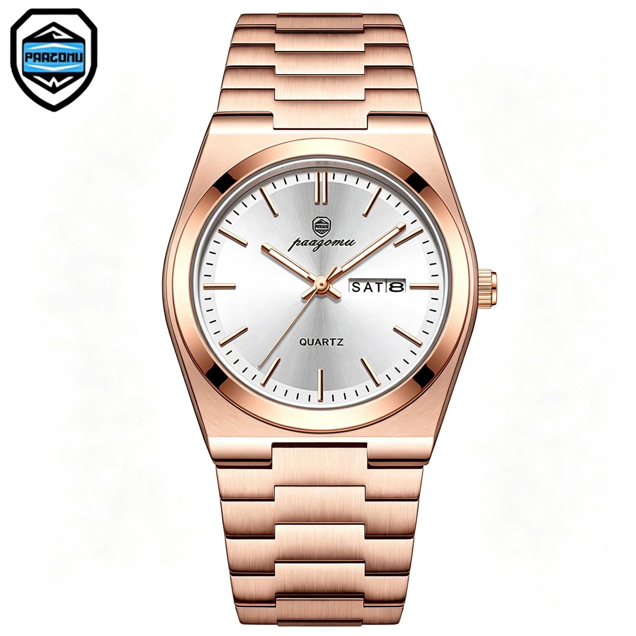 Minimalist Waterproof Quartz Watch, Unisex