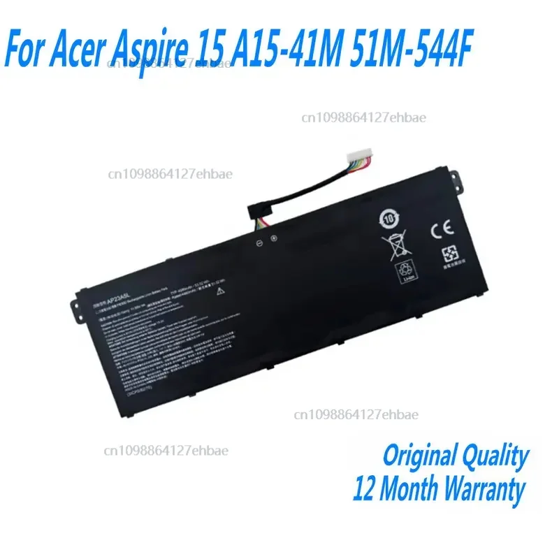 

Ноутбук AP23A5L AP23A7L с 11,55 В, 53,02 Втч, 4590 мАч, для Acer Aspire 15 A15-41M/ A15-51M/ 51M-544F Aspire GO 15 AG15-51PF, доставка