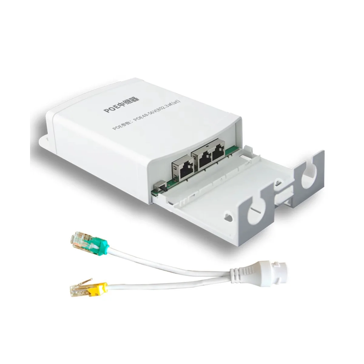 A57G-wodoodporny 4-portowy przedłużacz POE 100 mb/s IEEE802.3AF/AT standard dla kamery POE Wierless AP przedłużenie 250-metrowego przełącznika POE
