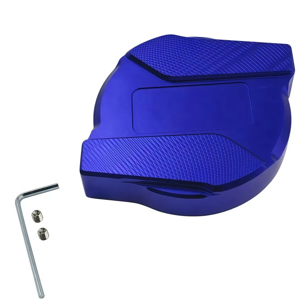 Accesorio de repuesto para tapa de tanque de combustible de motocicleta, cubierta decorativa de aleación de aluminio adecuada para la mayoría de tanques de combustible de motocicletas