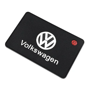 حصيرة حامل هاتف السيارة المضادة للانزلاق ، وسادة مضادة للانزلاق ، ملحقات لفولكس فاجن تيغوان ، جولف 4 ، 5 ، 6 ، 7 ، MK6 ، B5 ، B6 ، B7 ، جيتا ، لافيدا ، باسات أفضل 8 سجاد جيتا مبيعا MK6 - رقم 1