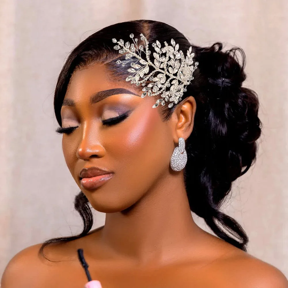 DZ256 الشمبانيا كريستال الزفاف خوذة النساء تيارا الفتيات أغطية الرأس أنيقة الملكة تاج الزفاف حفلة عيد ميلاد التبعي