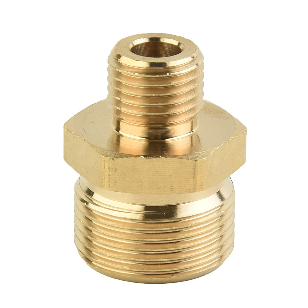 

Accessories Adapter Brass Connector High Quality Hose Internal Pipe M22x15mm Pressure Washer Resistance Corrosion