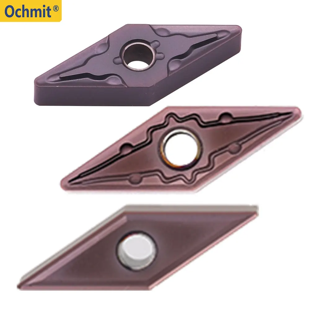 Ochmit 10PCS VNMG 160404 160408  CNC Cutting Tools MTJNR MTQNR Inner Boring External Machining Carbide Inserts