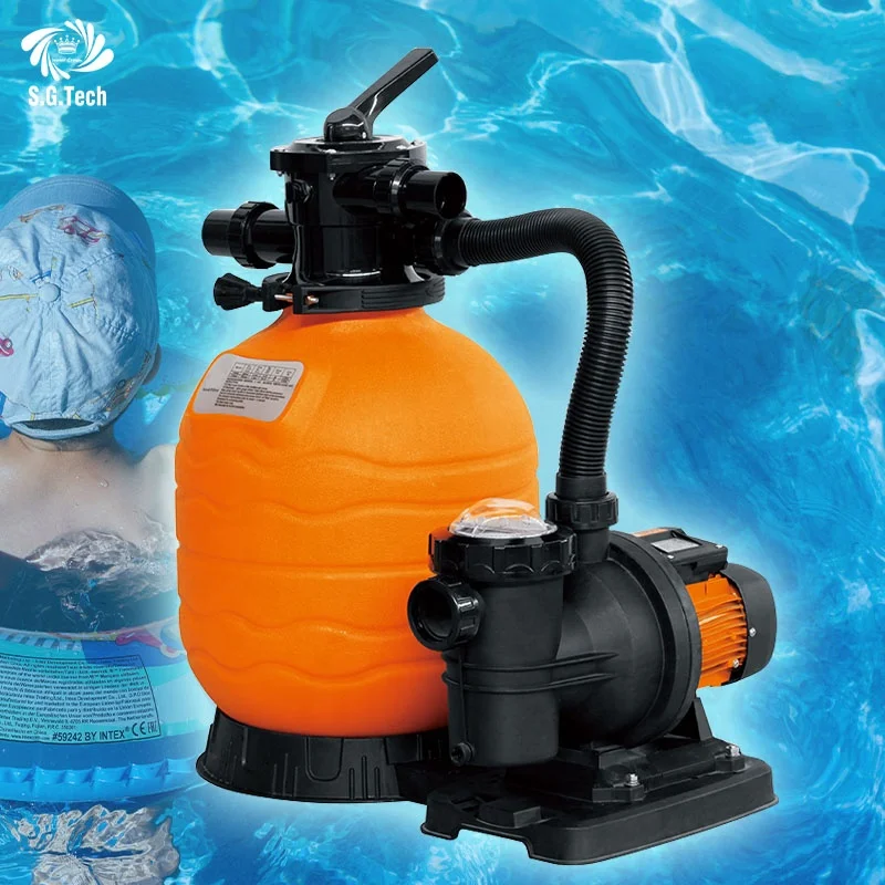 

Efficient Top Mount Plastic Sand Filter with Water Pump 220v Voltage for Swimming Pool