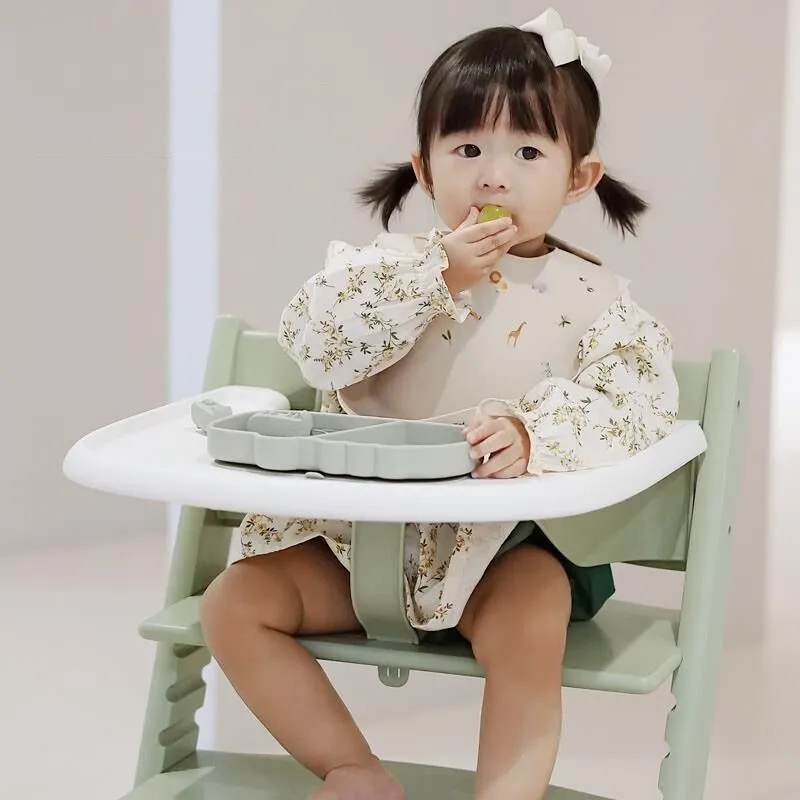 아기 수유 의자, 다기능 아기 의자, 단단한 나무, 아기 식사, 높은 의자