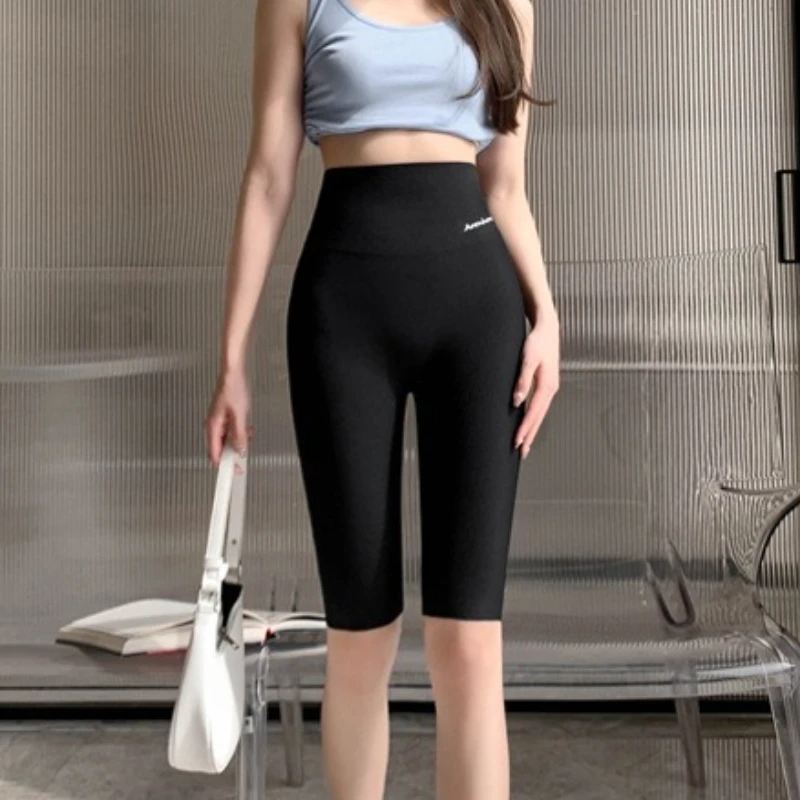 Vertical Rib Shark Sculpt Shorts Women's 5