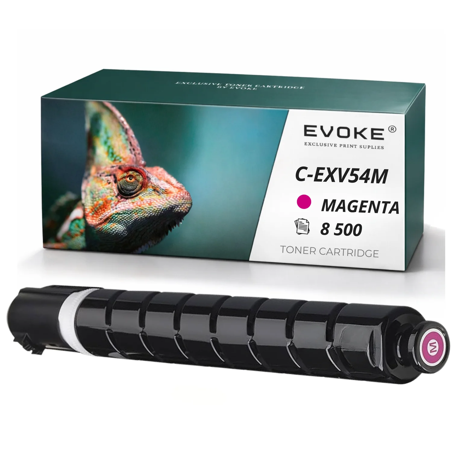 Evoke Compatibele Toner voor Canon C-Exv54M Cexv54M C-Exv54 Cexv54 1396C002 Magenta 8500 Pagina's Ir C3025I C3125I C3226I