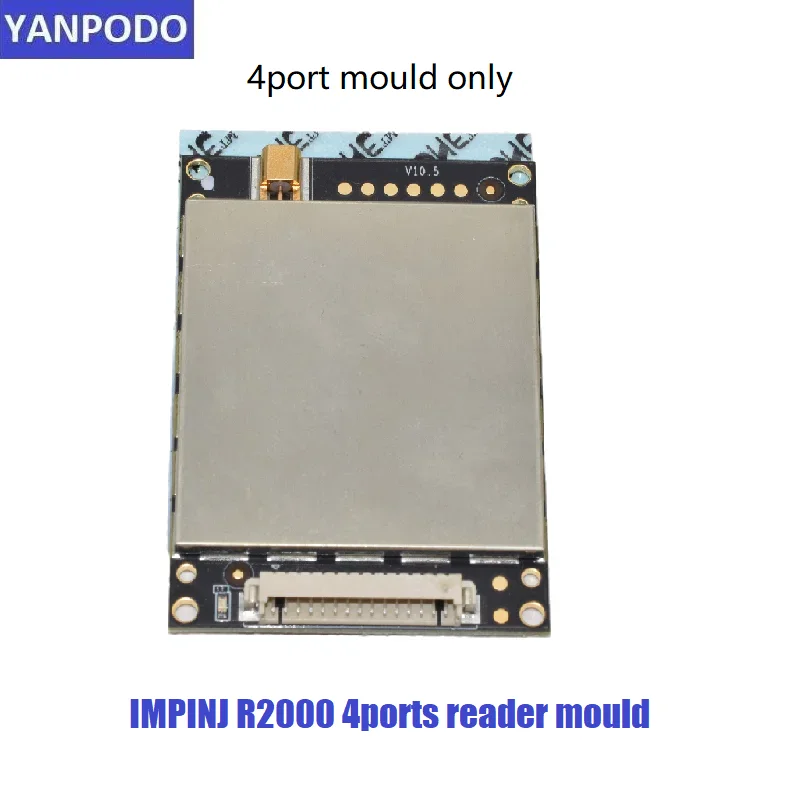 YANPODO 1ports R2000 Impinj Chip UHF RFID Reader 860-960MHz Long Range RFID Module with Development-board for Asset Management