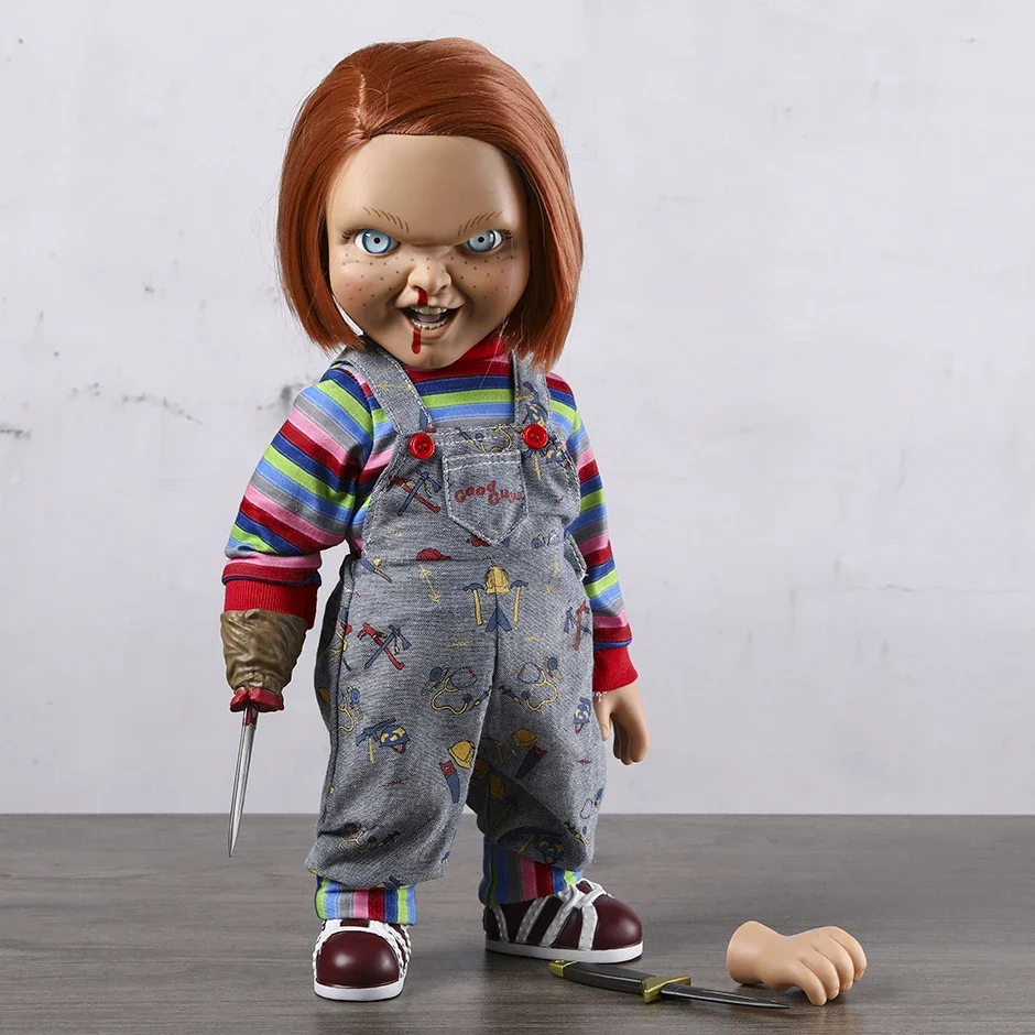

Mezco Childs Play 2 Talking Chucky Action Figure Model Toy Gift For Collection