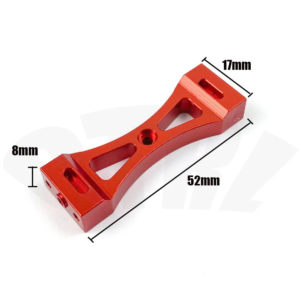 Metal Beam Cross Beam Fixing Bracket Kit for 1/16 WPL B14 B24 C14 C24 C24-1 MND90 D91 99S 1/12 Remote Control Car Spare Parts