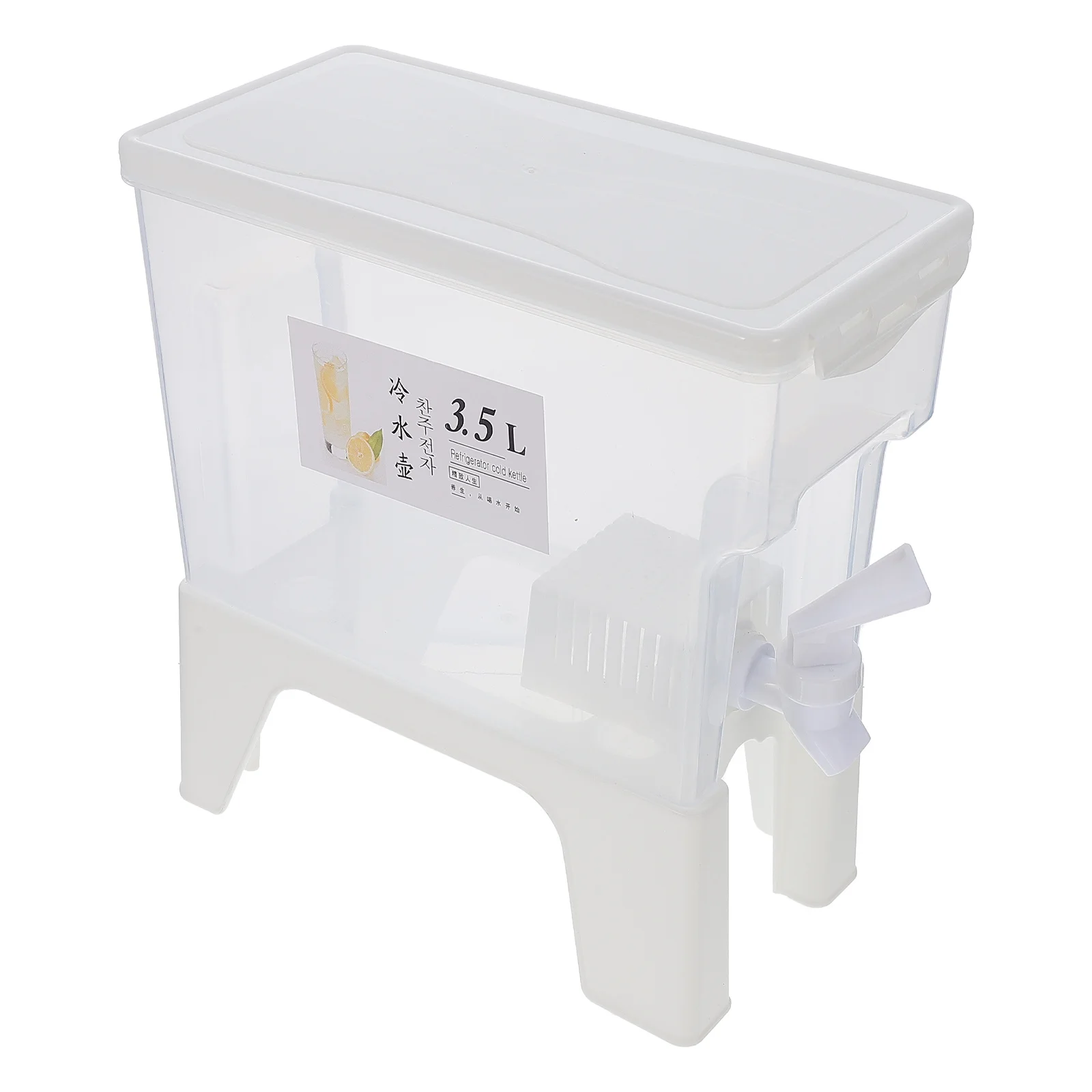 

1Pcs Large Capacity Fridge Water Jug 3.5L Leakproof Water Container for Cold Drinks Fruit Tea Juice Dispenser Home