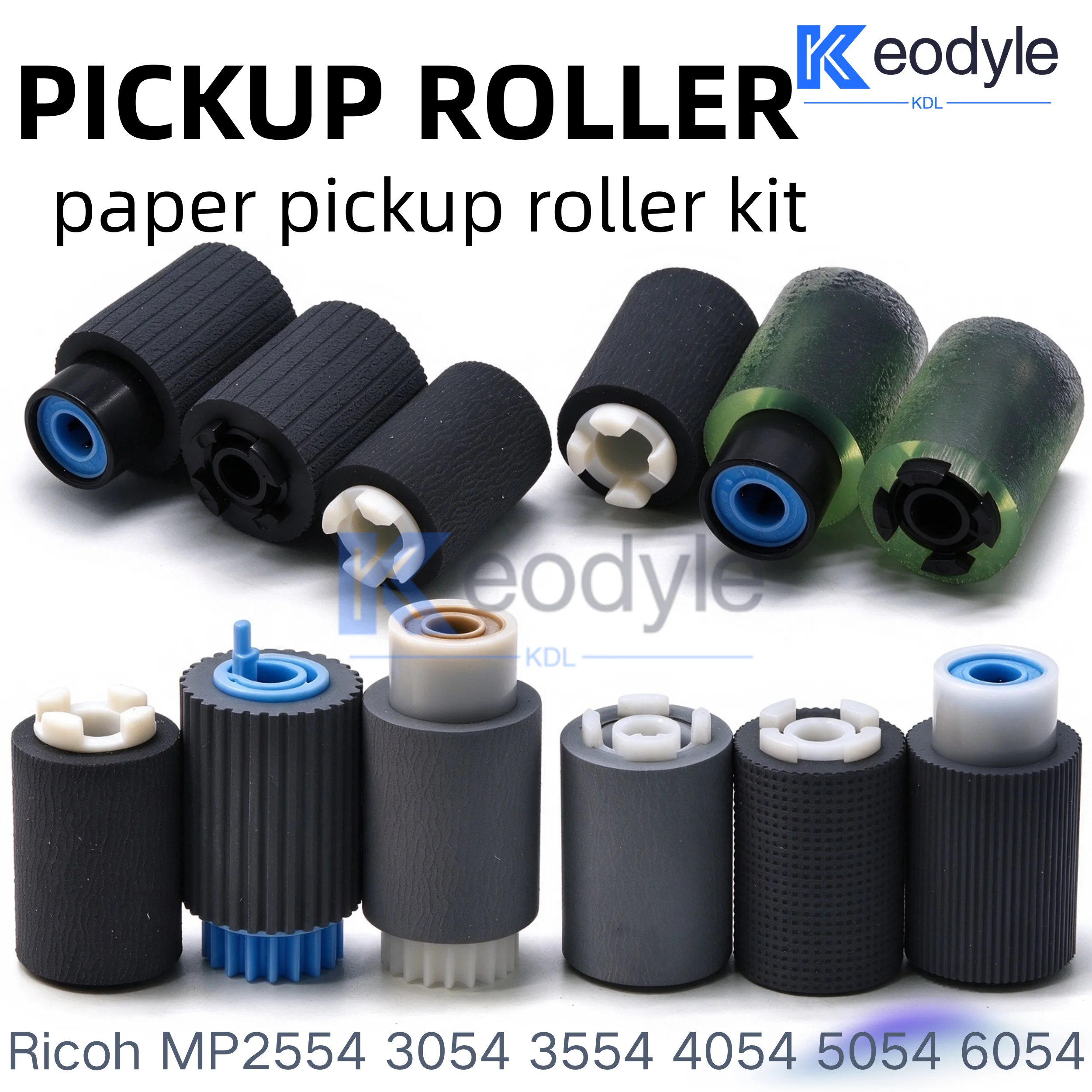 Paper Pickup Roller Bypass Roller For Ricoh MP2554 3054 3554 4054 5054 6054 MPC2503 C3003 C3503 C4503 C5503 IM C3000 C4500 C6000