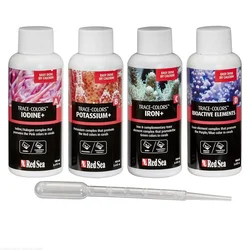 RedSea Color Trace Element ABCD Coral Nutrients Supplements LPS SPS Red Sea