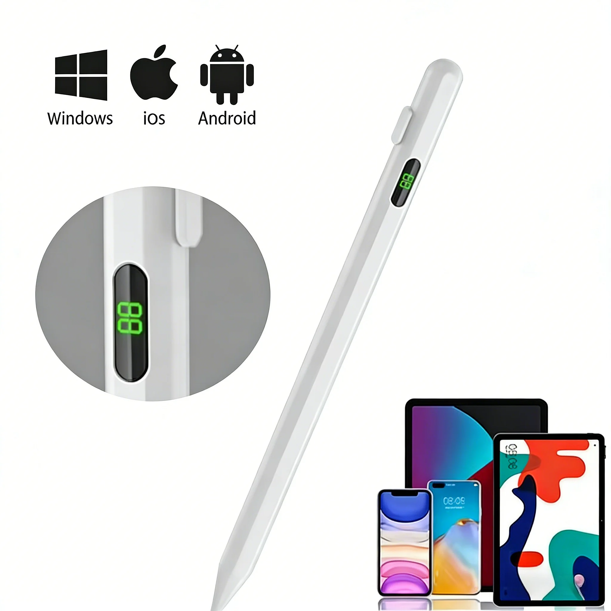 Universal Stylus For Huawei Android Samsung Mobile Phone Xiaomi Stylus With Magnetic Function Apple Stylus Tablet Ipad Pen