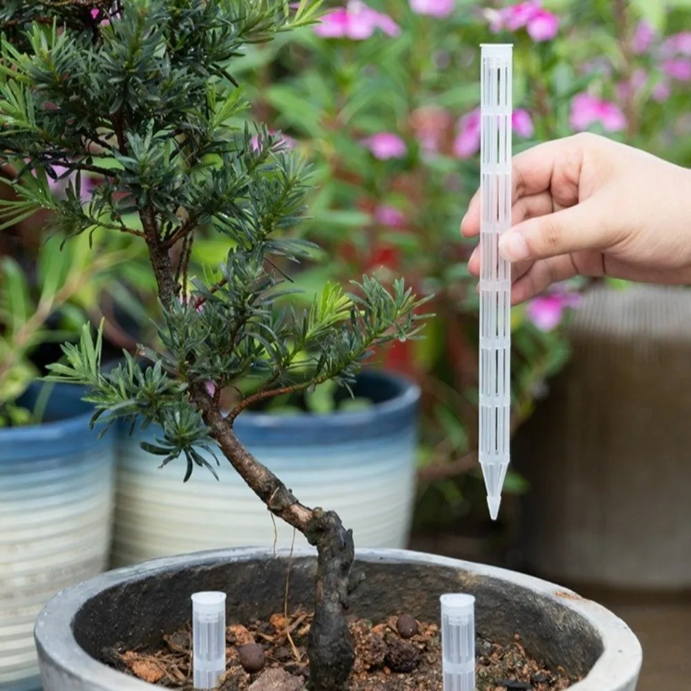 10PCS Plastic Plant Aeration Tubes Prevent Root Rot Improve Soil Air Circulation Root Ventilation Pipes Breathable