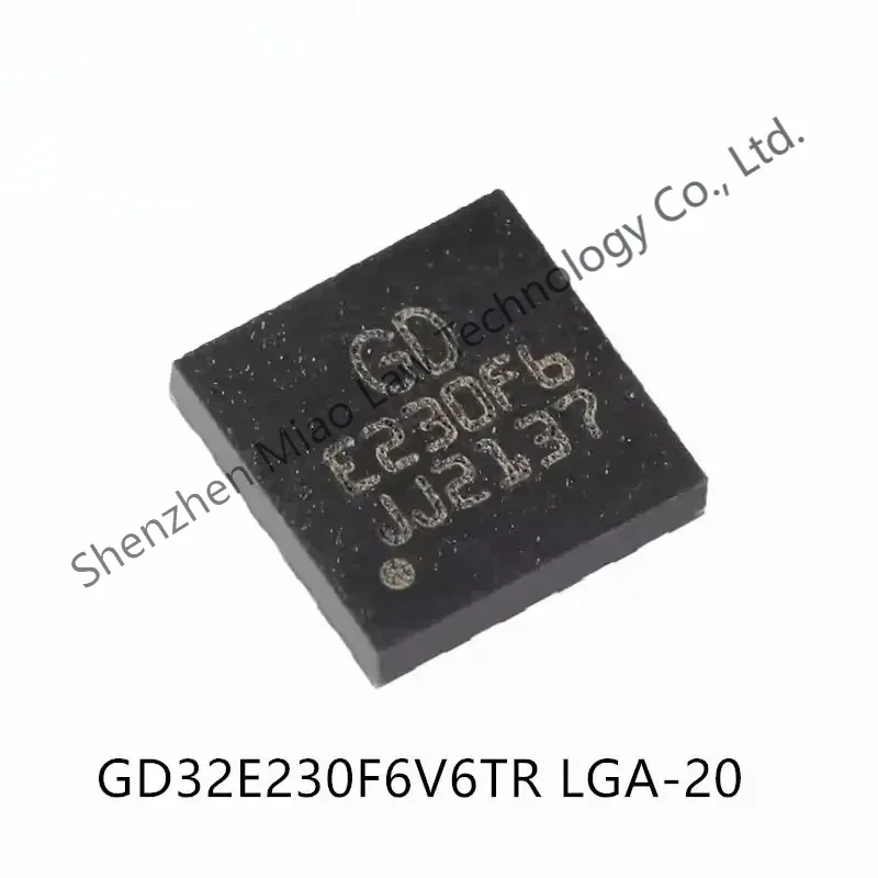 

GD32E230F6V6TR GD32E230 GD32 GD32E 230F6V6TR LGA-20 ARM Cortex-M23 32-bit Microcontroller MCU IC Controller Chip New Original