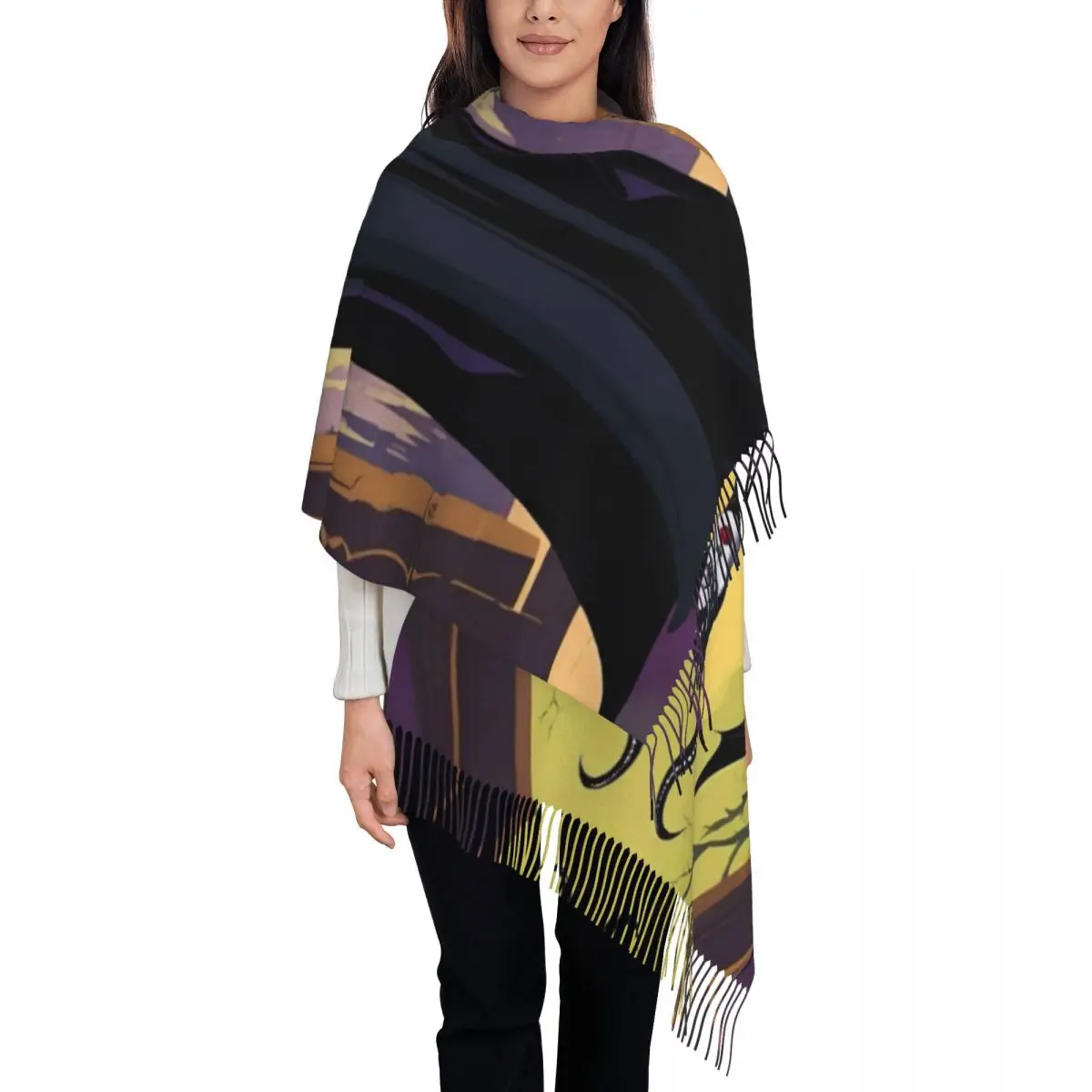 

Custom Print Maleficent Movie Scarf Men Women Winter Fall Warm Scarves Shawls Wraps