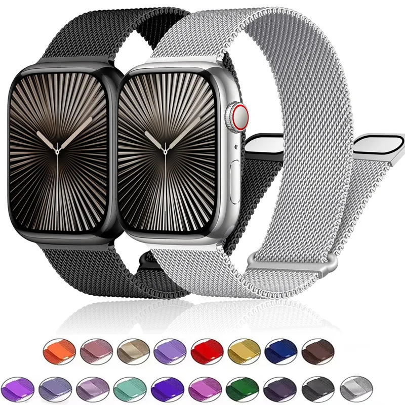 Milanese Loop Magnetic - Milanese Loop Strap For Apple Watch