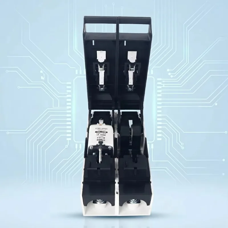 2-Pole fuse disconnector DIN rail fuse disconnector, industrial fuse disconnector for power distribution safety