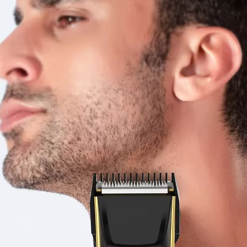 WAIKIL New Multi functional Hair Trimmer Men's Electric Hair clipper Waterproof USB Charging Cordless Private Hair Trimmer