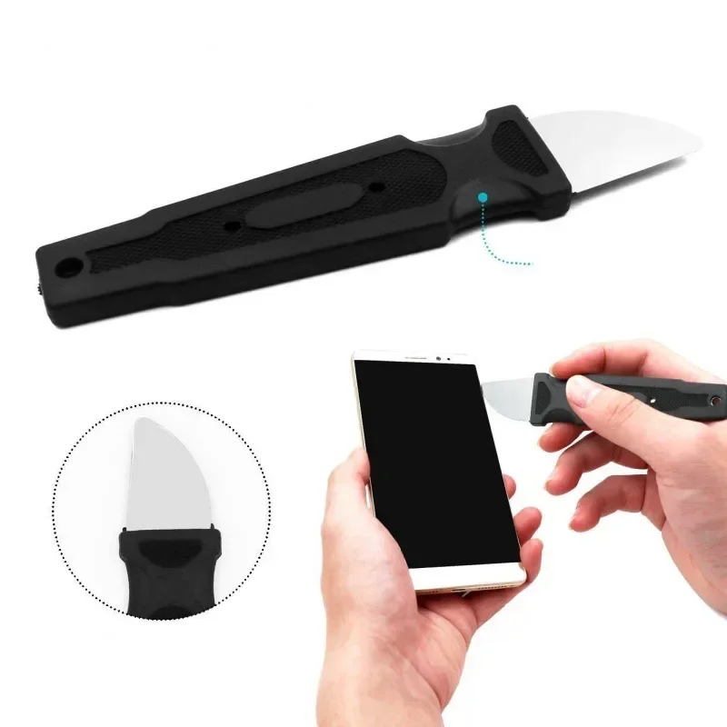 Herramienta de reparación de acero inoxidable para teléfonos y tablets, palanca de apertura, espátula, herramienta de desmontaje 2