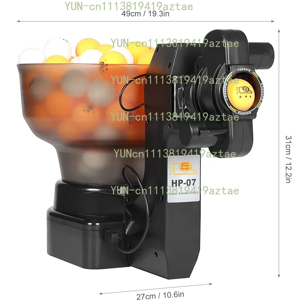 Ping Pong Robot With Multi-rotation Drop Points Table Tennis Automatic Ball Machine Pitchin Server Machine