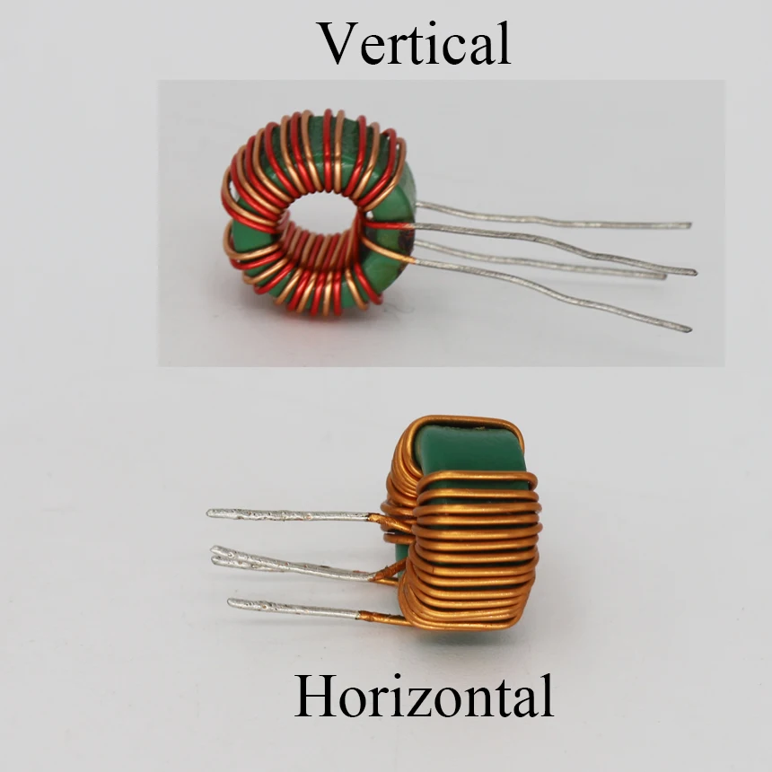 10*6*5mm 100UH 500UH 800UH 2MH-10MH Separate Parallel Winding Green Mn-Zn Ferrite Annular Coil Common Mode Filter Choke Inductor