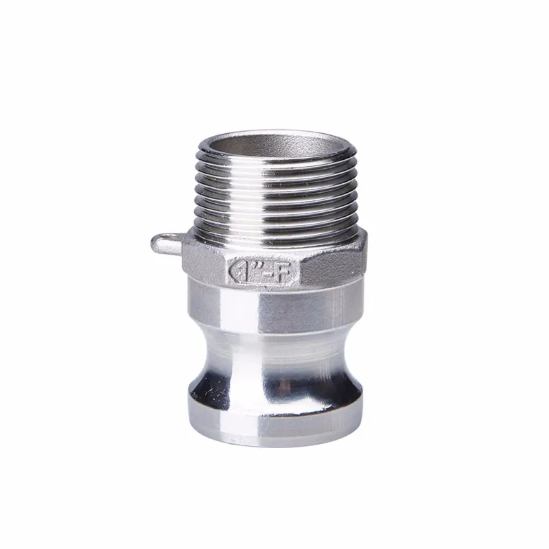 1/2" 3/4" 1" 1-1/4" Camlock Groove Fitting 304 Stainless Steel Cam Lock Quick Connector Coupling Adapter