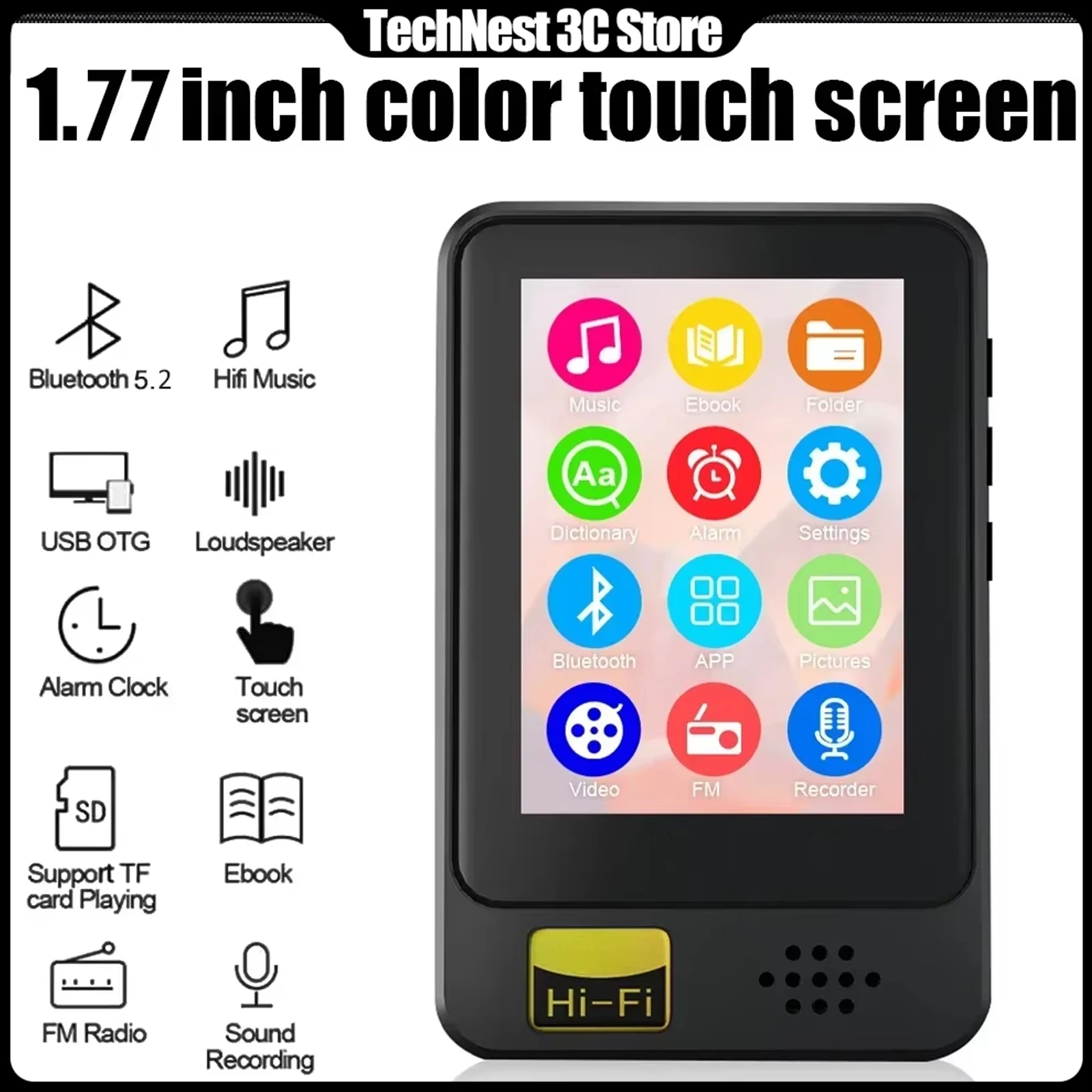 MP3 Player 1.8 Inch…