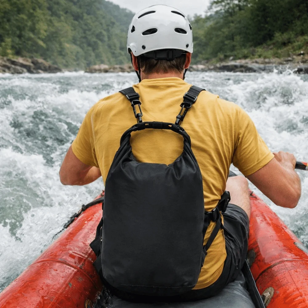 15/20 L Drifting Bag Waterproof Lightweight Swimming Bucket Bag Portable Foldable Waterproof Storage Bag