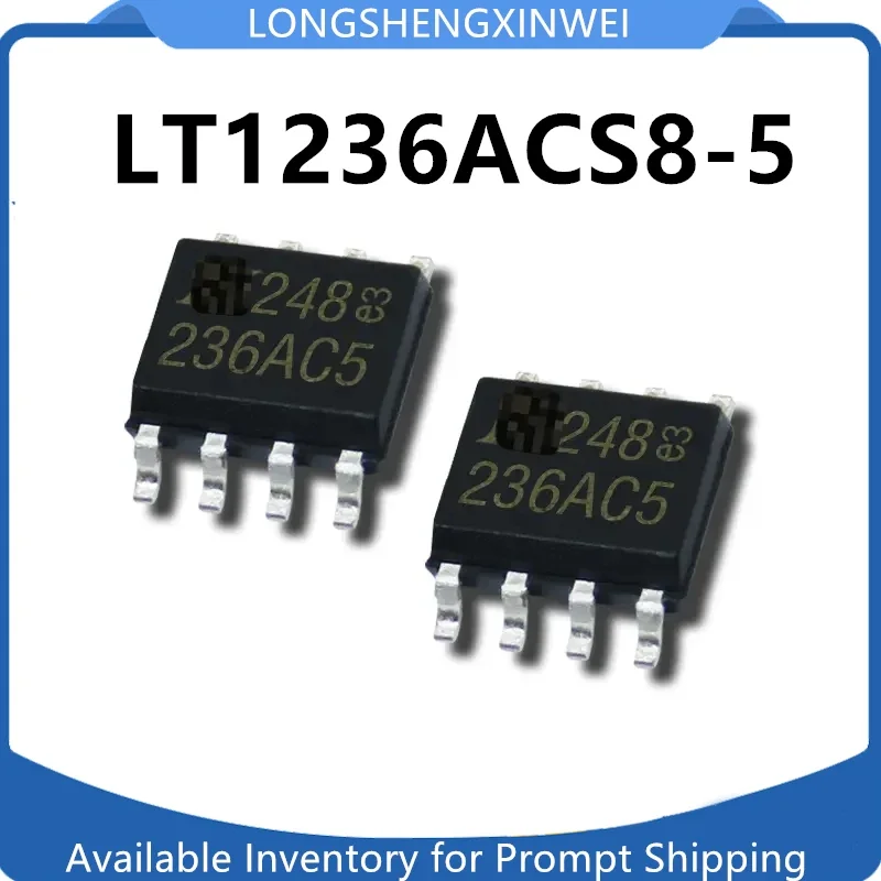 1PCS LT1236ACS8-5 New Screen Printed 236AC5 Original  5V Voltage Reference Chip IC SOP-8 Packaging