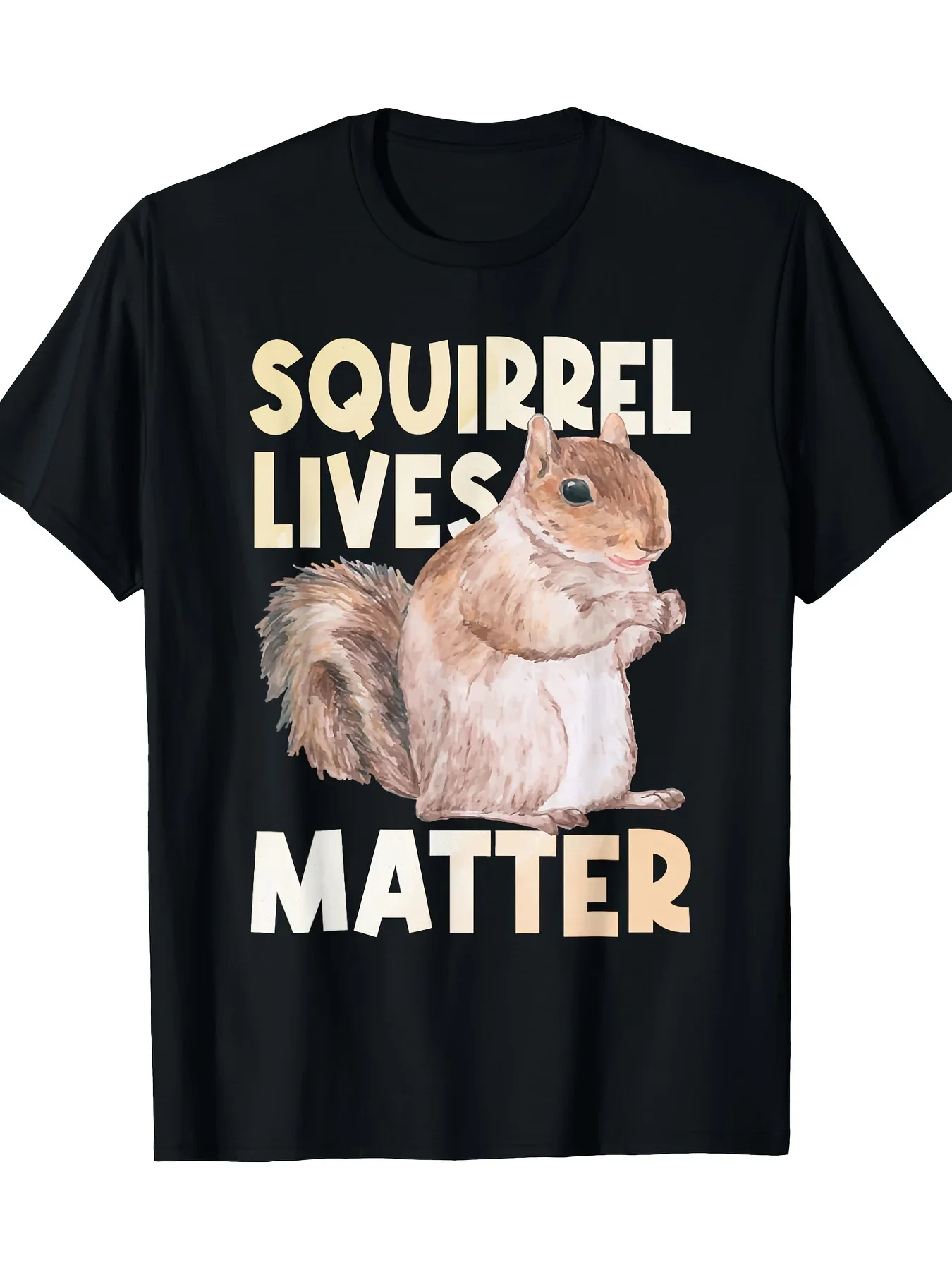 New Squirrel Lives Matter Too - Funny Animal Lover T-Shirt for Squirrel Enthusiasts
