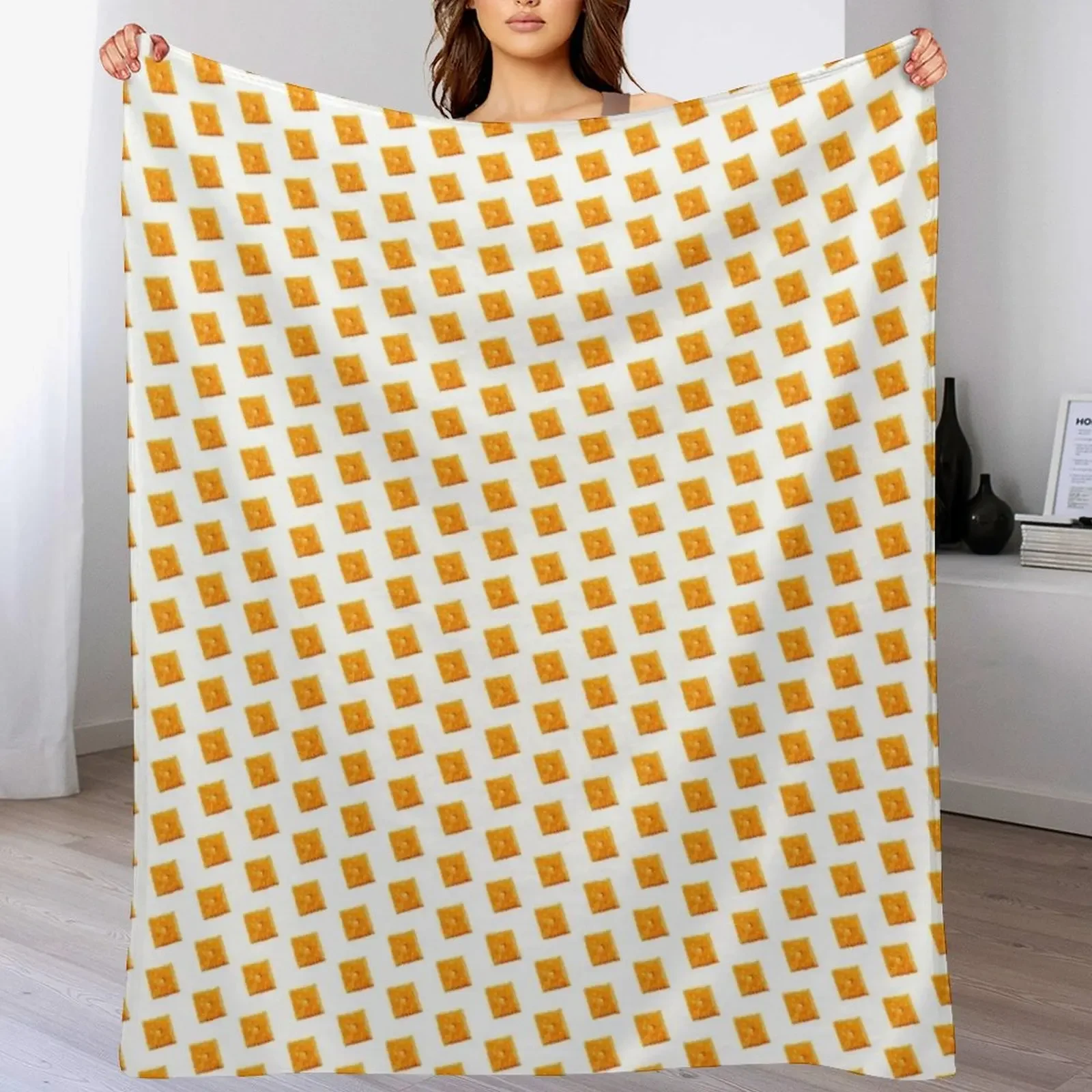 

Cheez-It Throw Blanket Soft Home Decor Blanket for Couch Bedroom