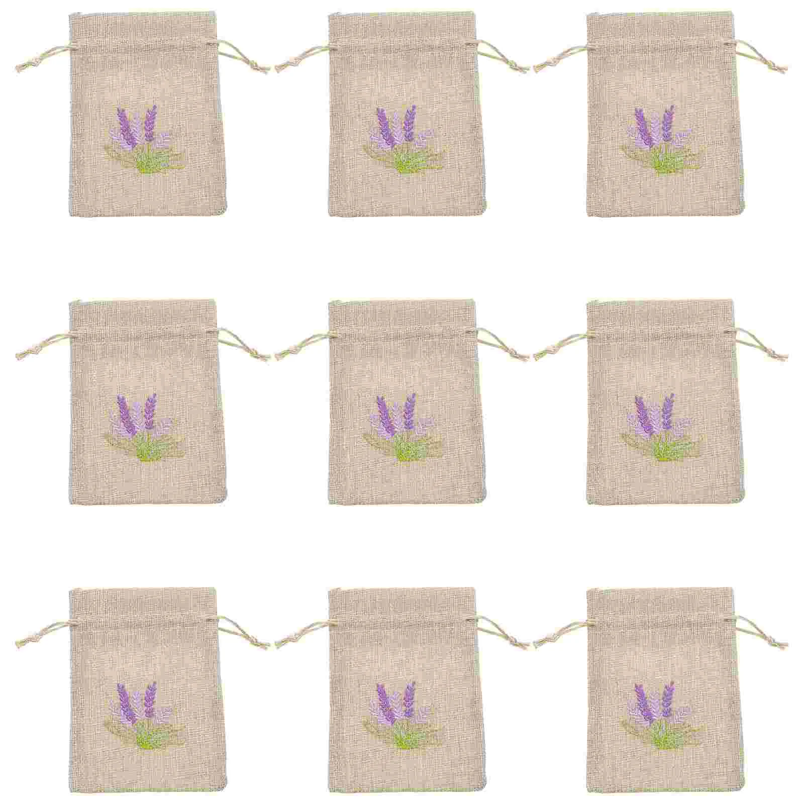 10 Pcs Lavender Bag Fragrance Sachets Pendants For Decor Empty Bags Packaging Scent Pouch Packing Beam Port Wardrobe Tiny Gift