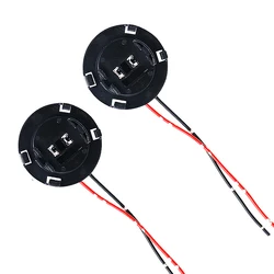 1 Pair Original H7 Halogen Lamp Base Connector For Hyundai Mistra Kia K3 2017 Headlight Holder Adapter Wiring Harness