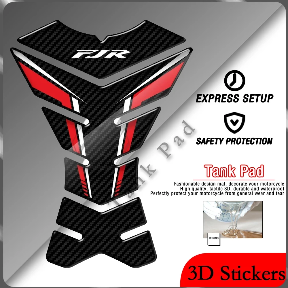 

Для Yamaha FJR 1300 и FJR1300 A/AS/ABS специальный 3D внешний вид из углеродного волокна, защитная наклейка на топливный бак