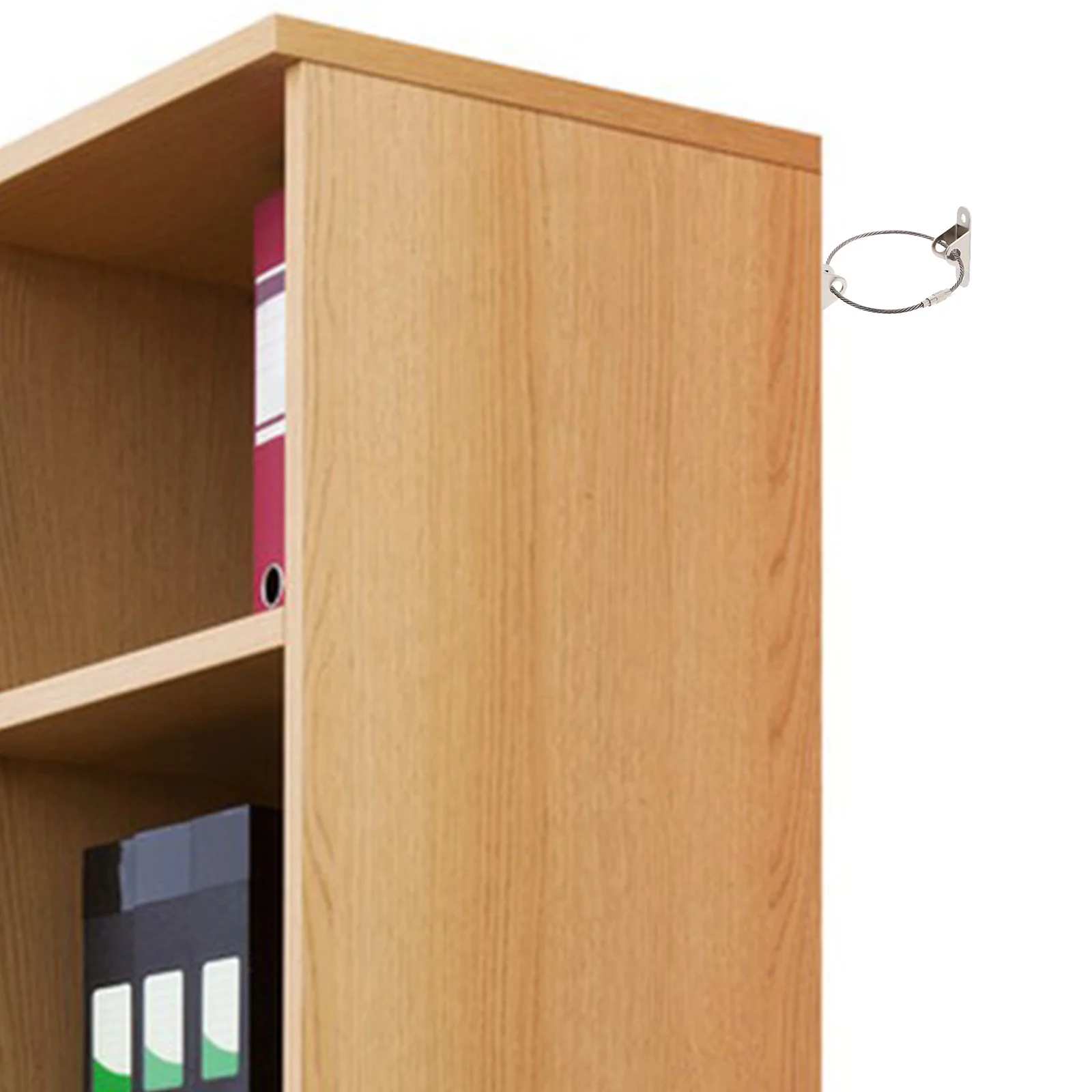 

1Set Furniture Safety Anti Tip Kit Heavy Duty Wall Proofing Straps for Bookcase Dresser Cabinet Straps for Dresser