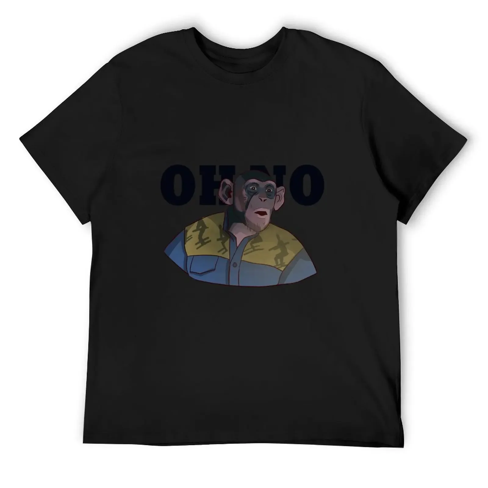 

Oh no monkey meme bad ape T-Shirt sublime anime figures Blouse custom t shirt heavy weight t shirts for men