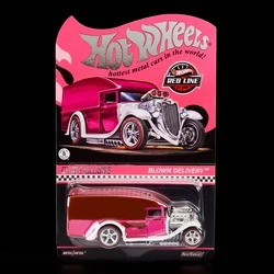 Hot Wheels Cars RLC Blown Delivery Pink Party 1/64 Metal Diecast Model Collection Toy Vehicles