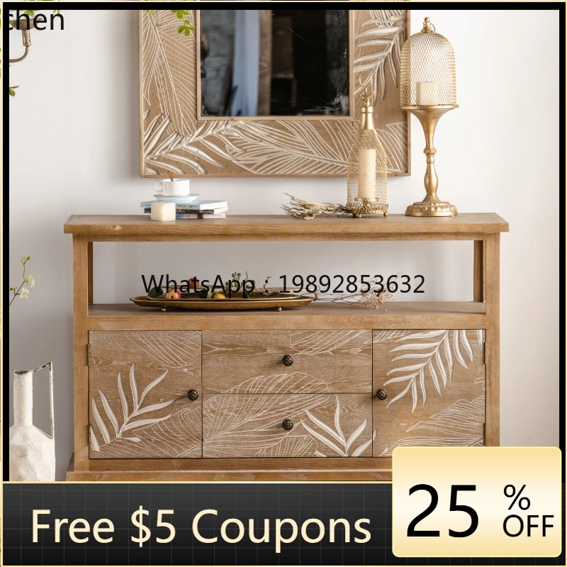 

makes old dining side tea cabinets, small apartment porch, homestay model room storage lockers