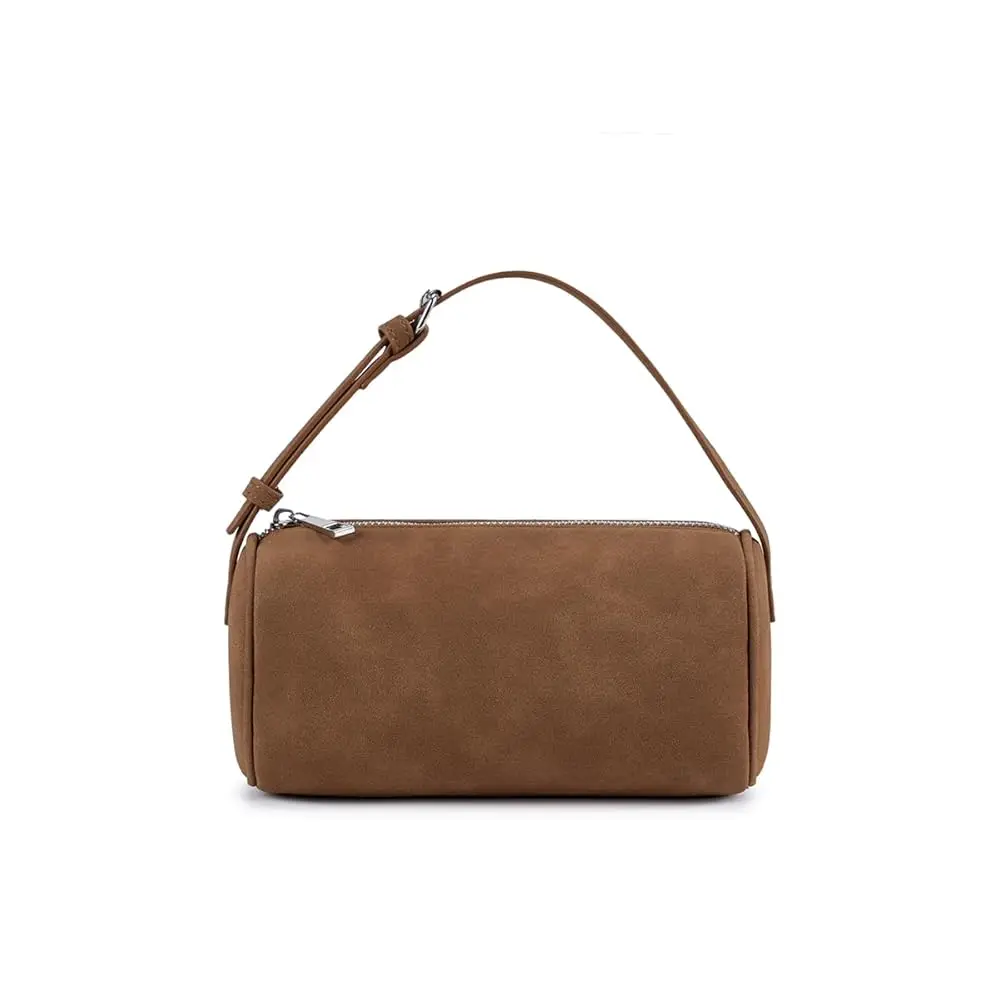 

Women’s Suede Leather Shoulder Bag, Small Retro Crossbody Bag with Adjustable Strap, nderarm Purse Handbag for Daily se