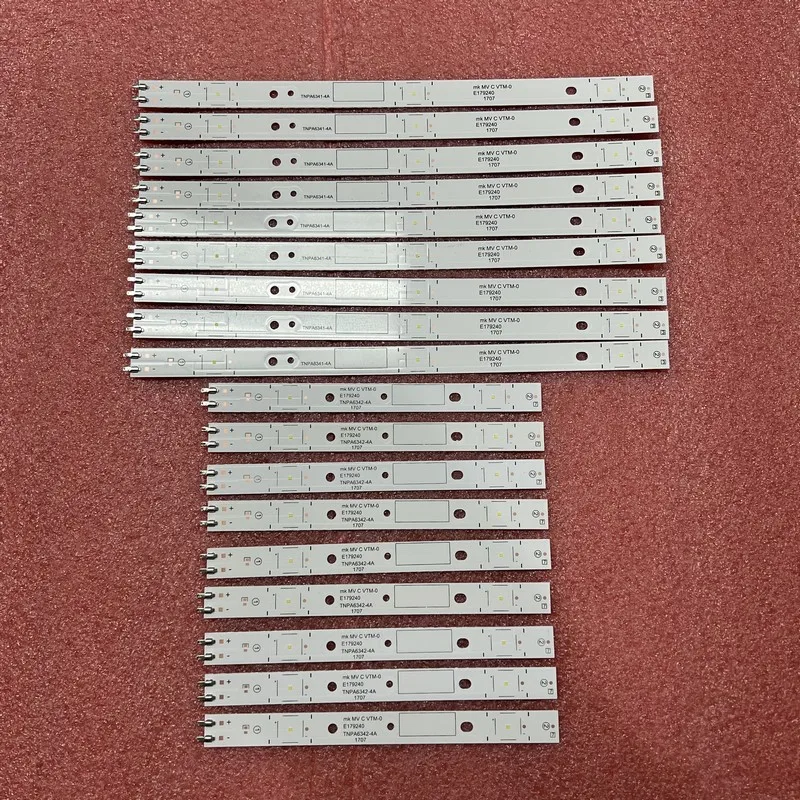 LED Backlight Strips For Panasonic TX-43EXW604 TH-43EX600A TX-43HXW704 TH-43EX680H TNPA6341-4A 2A TNPA6342-2A 4A