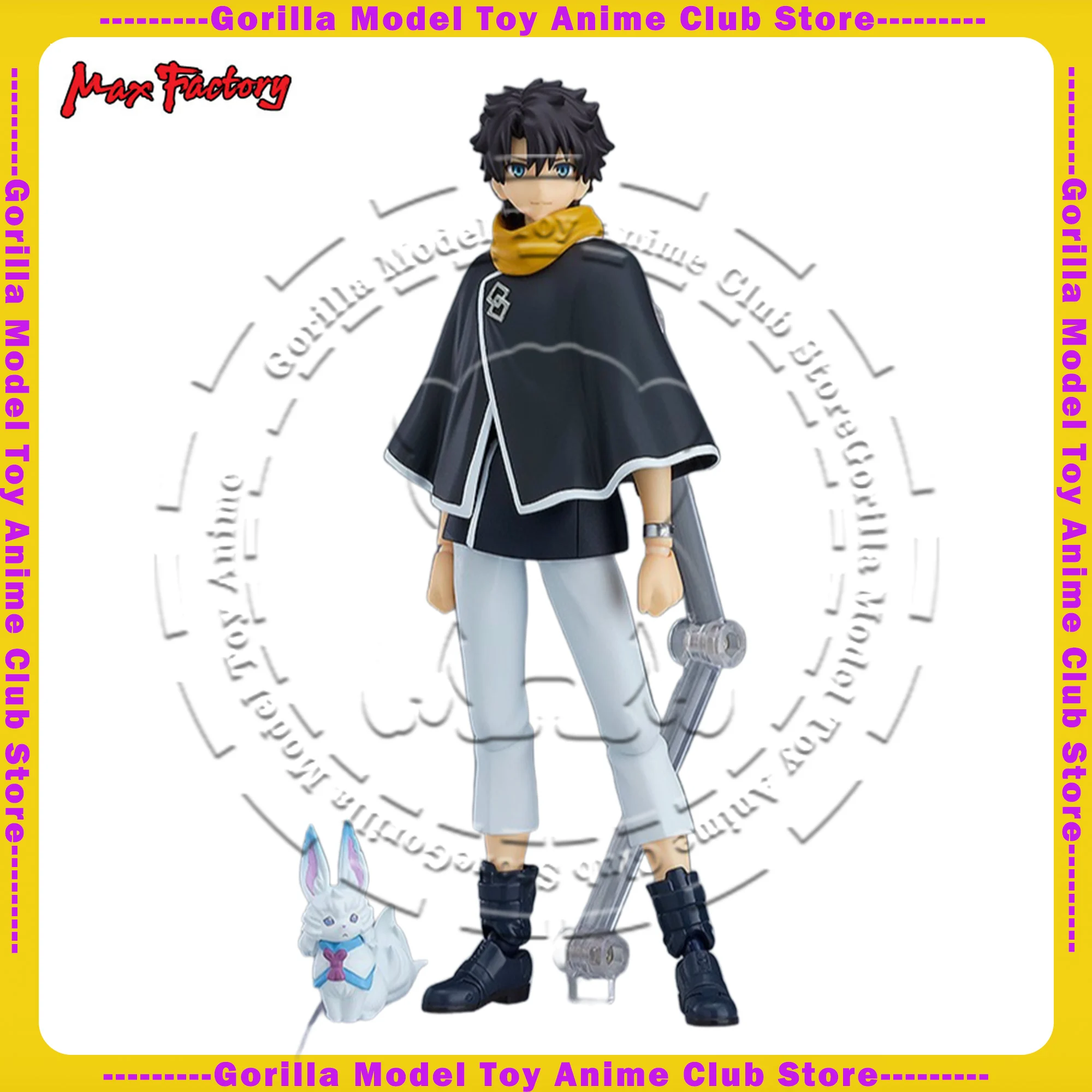 В наличии оригинальная коллекционная фигурка Max Factory Figma EX-59 Fate Grand Order Babylonia Fujimaru Ritsuka с Fou 150 мм