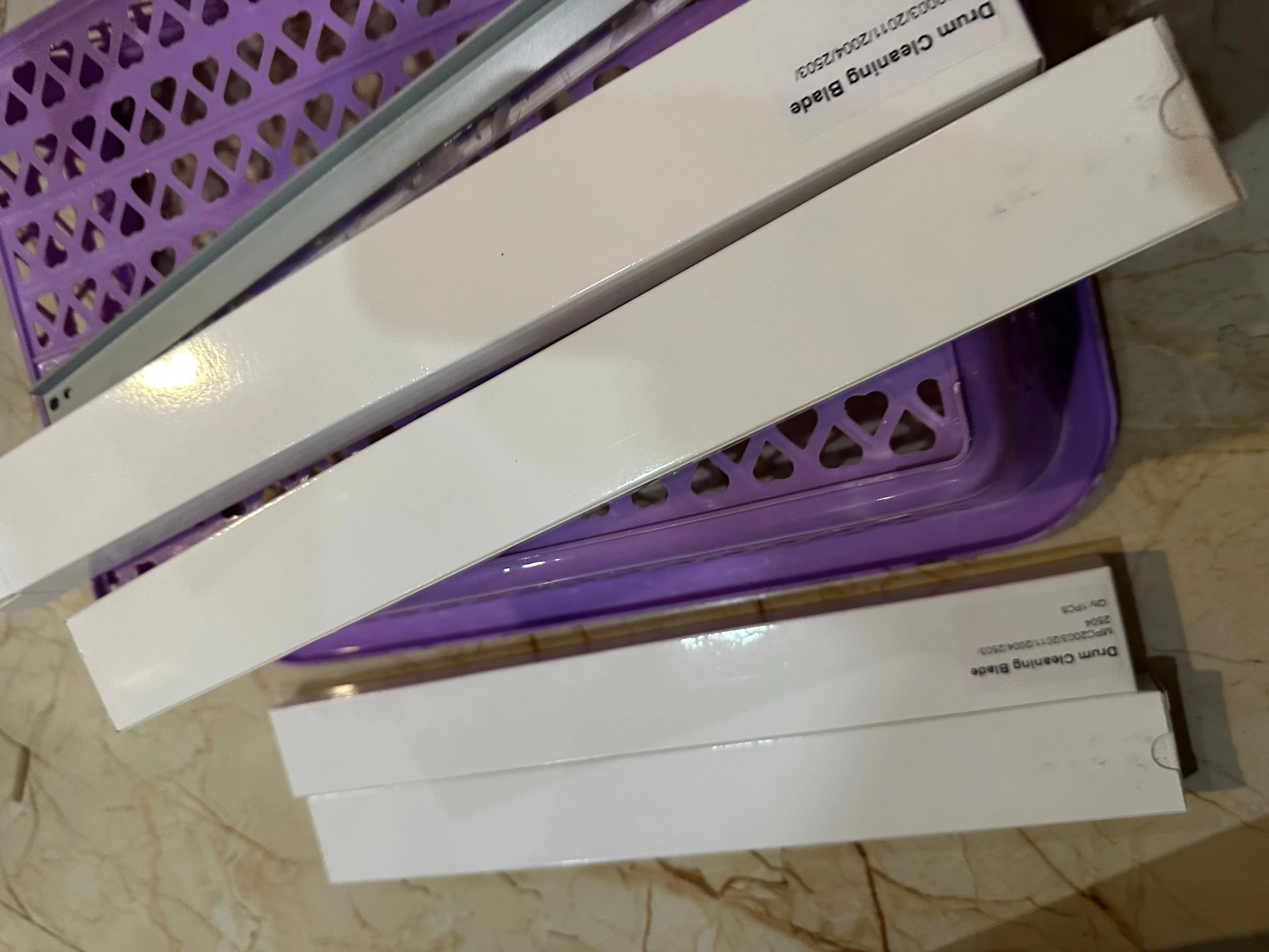 Drum Cleaning Blade for Ricoh MPC2003 MPC2503 MPC2004 MPC2504 MPC2011SP MP C2003 C2503 C2004 C2504 C2011 C2011SP Cylinder Blade