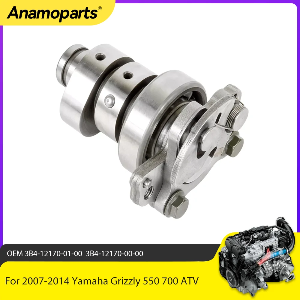 모터 부품 캠축 어셈블리 적합 YFM700F YFM550 2007-2014 Yamaha Grizzly 550 700 ATV 3B4-12170-01-00/00-00