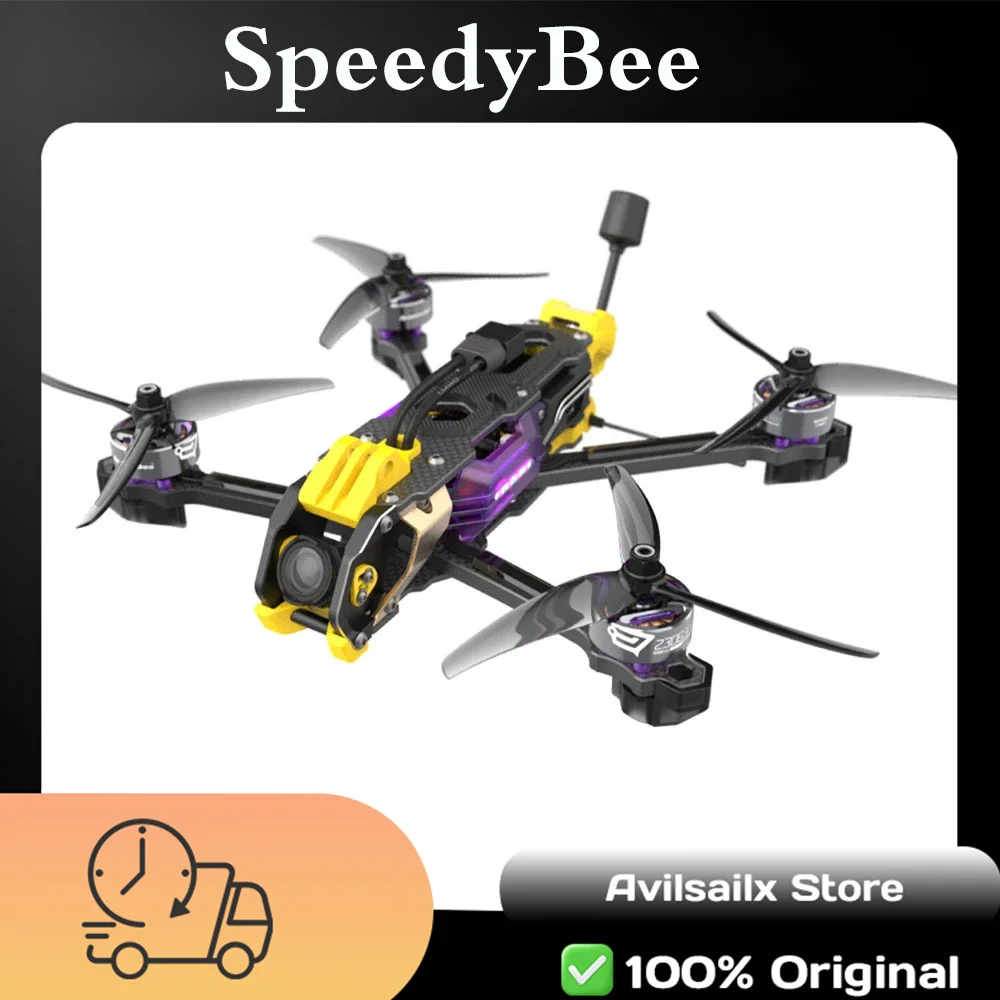 

SpeedyBee Mario 5 DC XH Drone for DJI O3 Air Unit O4 Pro Power Kit FPV Freestyle RC Racing Drone