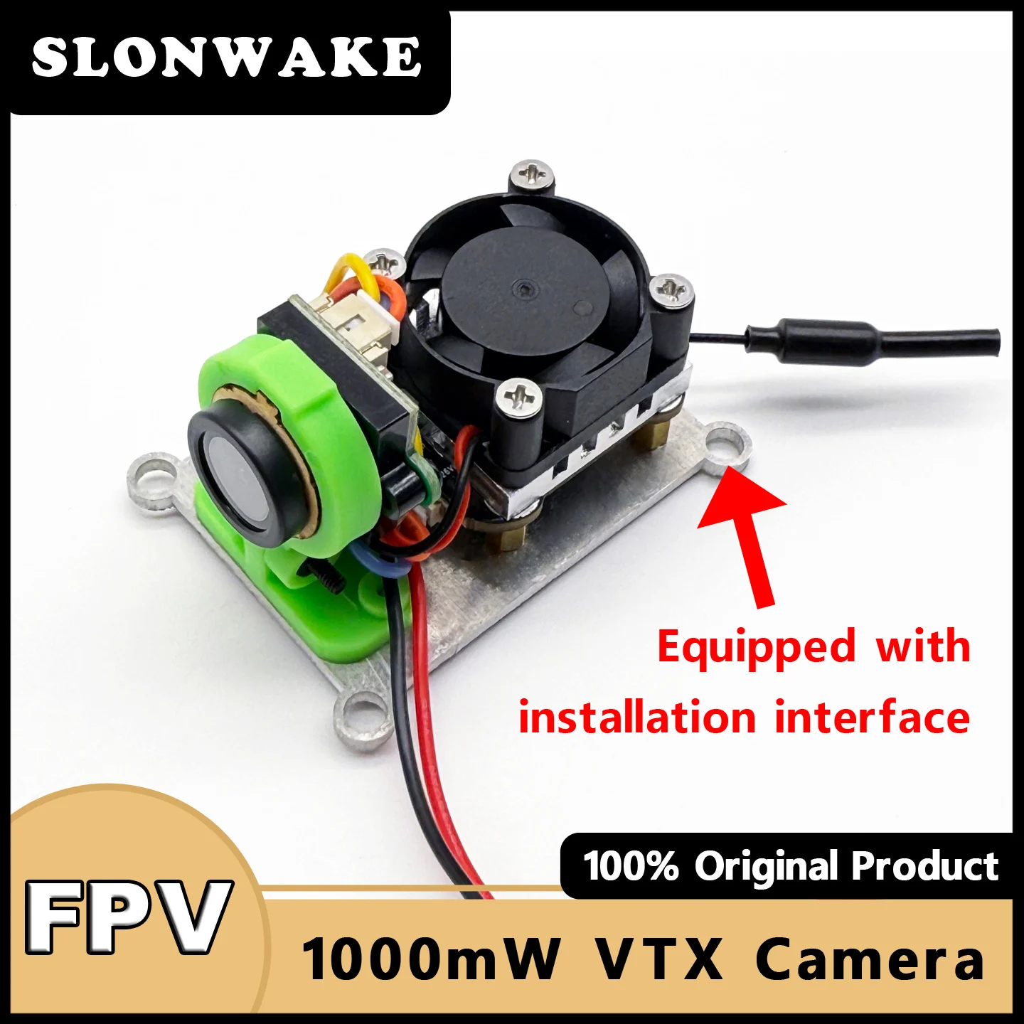 사용 가능한 5.8G FPV UVC 수신기 비디오 다운링크 OTG VR 안드로이드 폰+1000mW VTX 송신기 및 CMOS 700TVL 카메라 RC 드론용